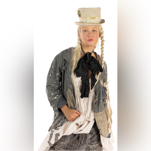 Magnolia Pearl Jackets & Blazers - NWT – Magnolia Pearl Safi jacket 907 Moody blues